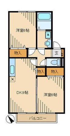 ドエル５９の物件間取画像